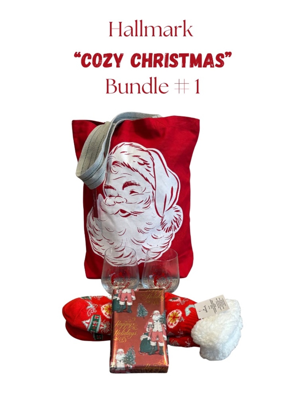 Hallmark “Cozy Christmas“ & Blind Date With A Book Bundle # 1